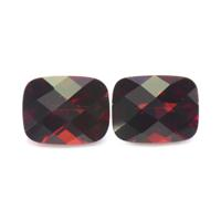 5.79&nbsp;Ct.Tw.Total Carat Weight Garnet Pair from Ceylon (Sri Lanka) Video