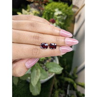 5.66&nbsp;Ct.Tw.Total Carat Weight Garnet Pair from Ceylon (Sri Lanka) Life Style