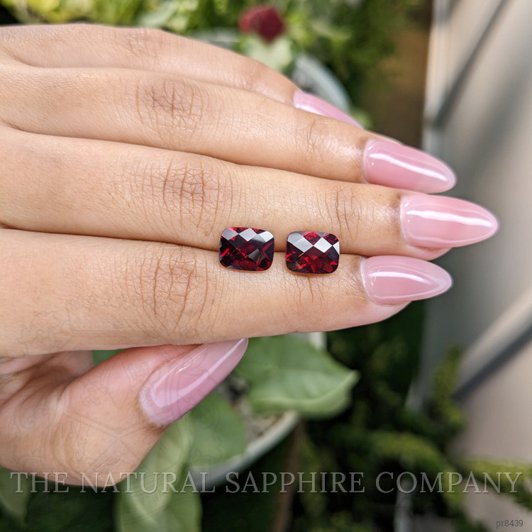5.39 Ct.Tw. Garnet Pair from Ceylon (Sri Lanka)