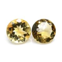 9.46&nbsp;Ct.Tw.Total Carat Weight Citrine Pair from Brazil Video