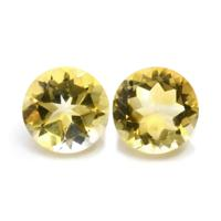 10.19&nbsp;Ct.Tw.Total Carat Weight Citrine Pair from Brazil Video