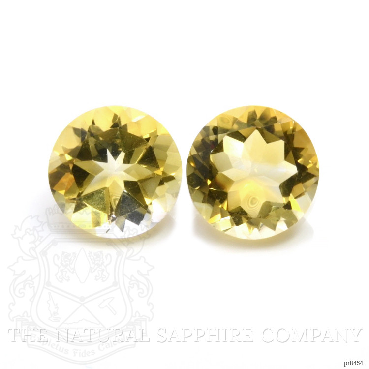 10.19 Ct.Tw. Citrine Pair from Brazil