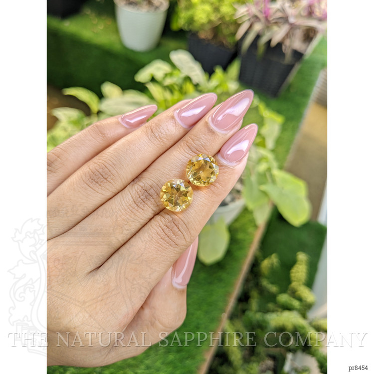 10.19 Ct.Tw. Citrine Pair from Brazil