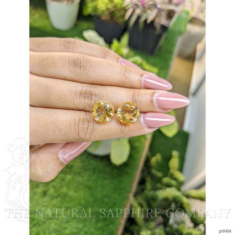 10.19 Ct.Tw. Citrine Pair from Brazil