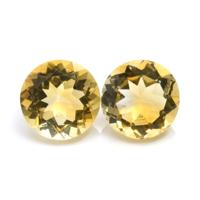 10.73&nbsp;Ct.Tw.Total Carat Weight Citrine Pair from Brazil Video