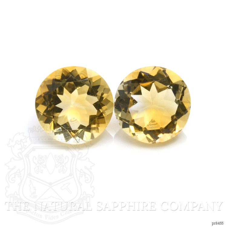 10.73 Ct.Tw. Citrine Pair from Brazil
