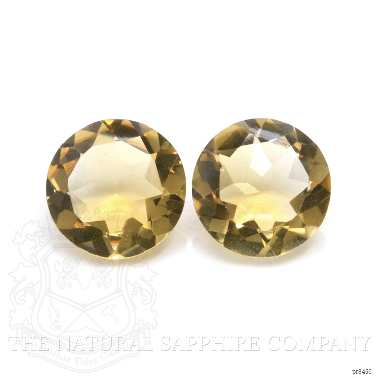 8.49 Ct.Tw. Citrine Pair from Brazil