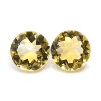 9.45&nbsp;Ct.Tw.Total Carat Weight Citrine Pair from Brazil Video