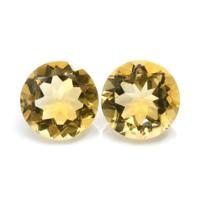 9.91&nbsp;Ct.Tw.Total Carat Weight Citrine Pair from Brazil Video