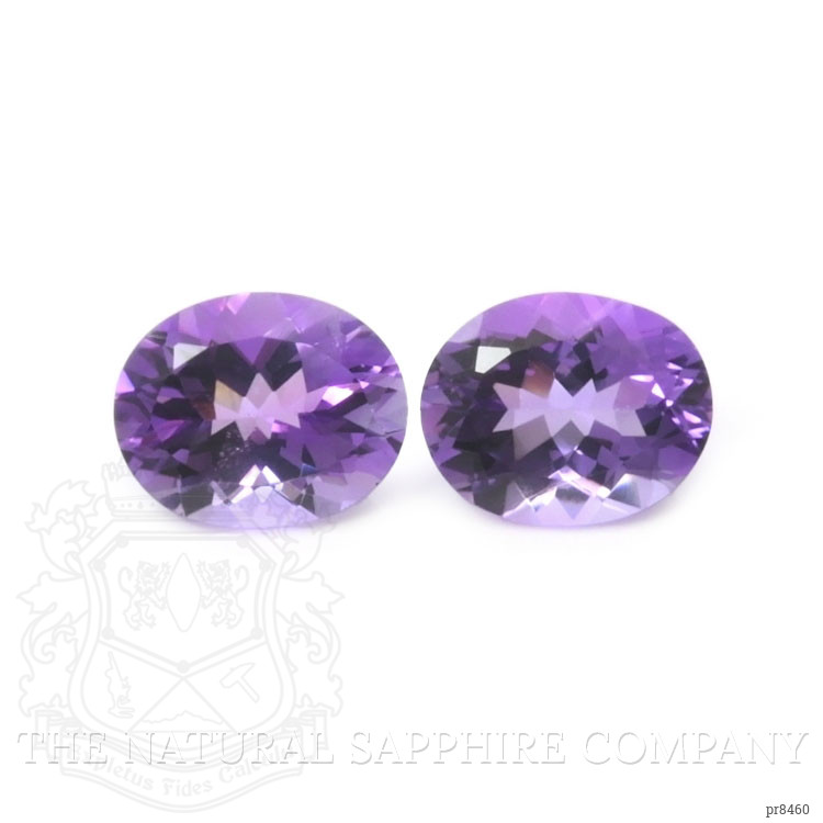 4.39 Ct.Tw. Amethyst Pair from Africa