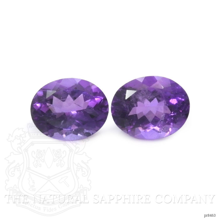 4.85 Ct.Tw. Amethyst Pair from Africa