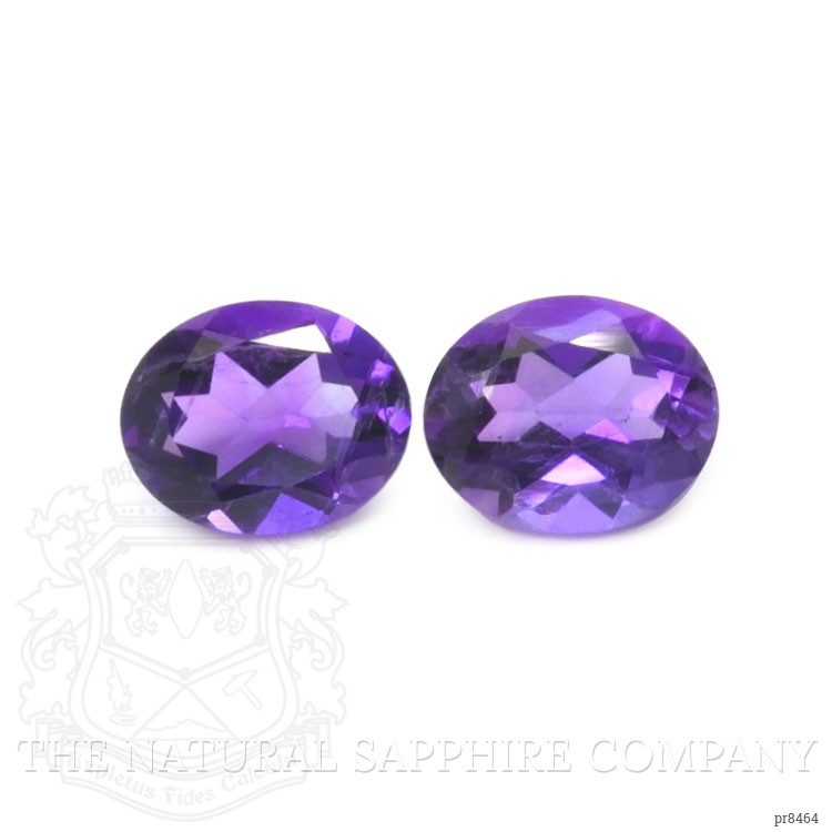 4.79 Ct.Tw. Amethyst Pair from Africa