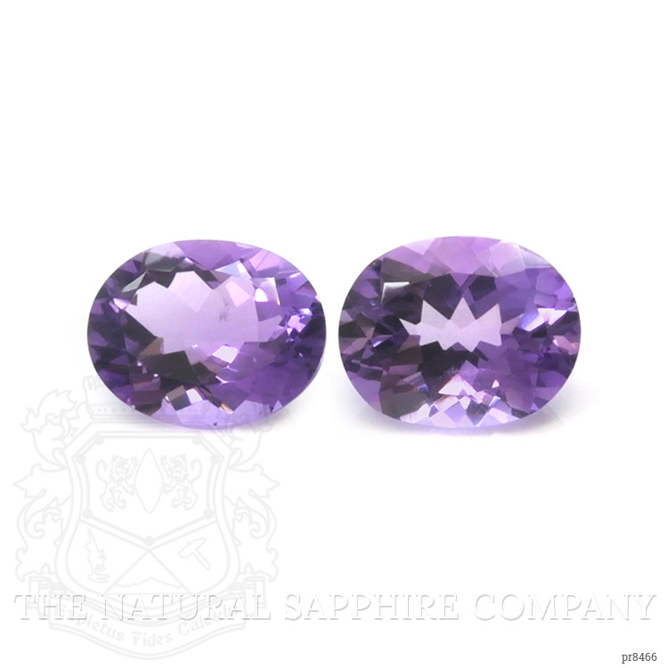 4.52 Ct.Tw. Amethyst Pair from Africa