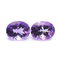 4.42&nbsp;Ct.Tw.Total Carat Weight Amethyst Pair from Africa Video
