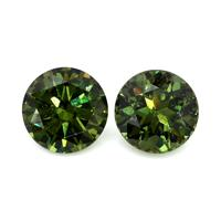 14.66 Ct.Tw.Total Carat Weight Demantoid Garnet Pair from Madagascar Video