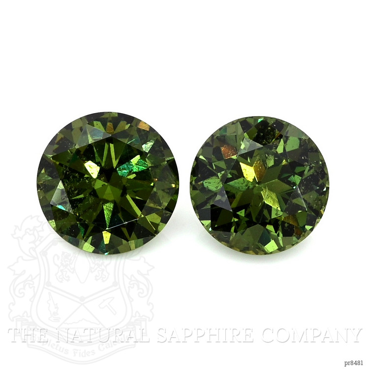 14.66 Ct.Tw. Demantoid Garnet Pair from Madagascar