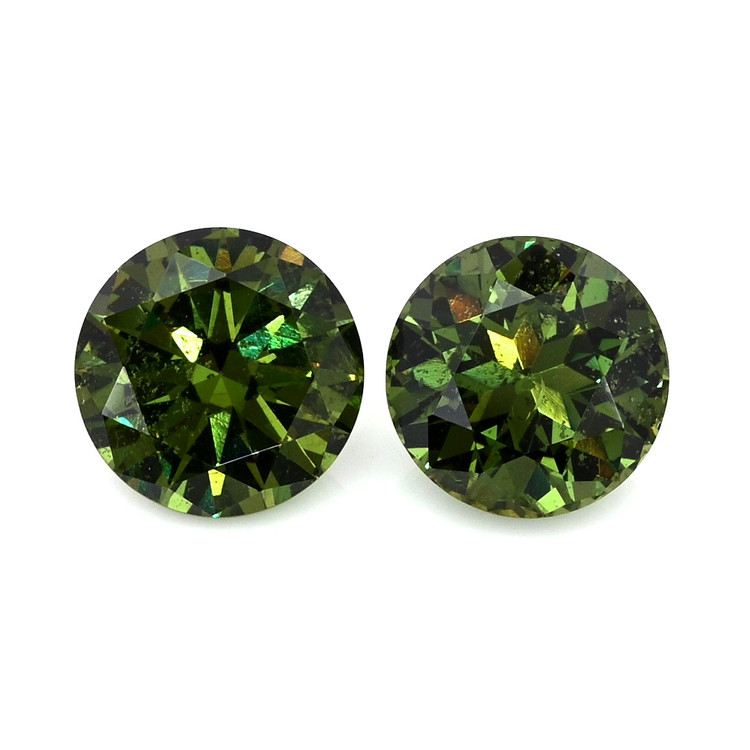 14.66 Ct.Tw. Demantoid Garnet Pair from Madagascar