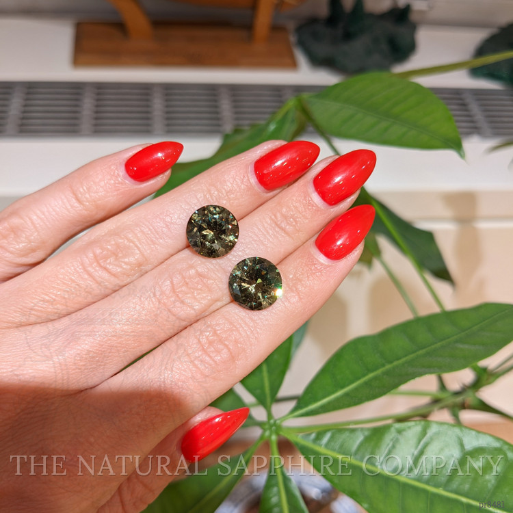 14.66 Ct.Tw. Demantoid Garnet Pair from Madagascar