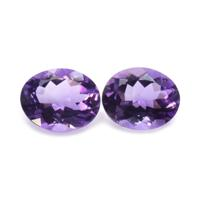 4.32&nbsp;Ct.Tw.Total Carat Weight Amethyst Pair from Africa Video