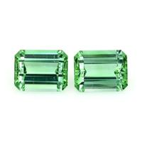 5.26 Ct.Tw.Total Carat Weight Tourmaline Pair from Mozambique Video