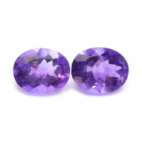 4.25&nbsp;Ct.Tw.Total Carat Weight Amethyst Pair from Africa Video