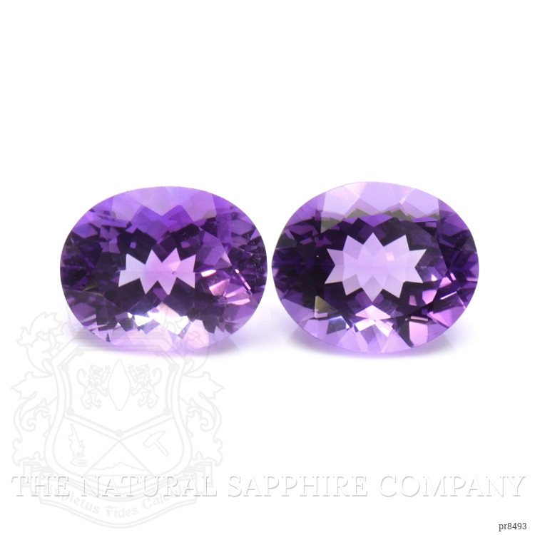 4.76 Ct.Tw. Amethyst Pair from Africa