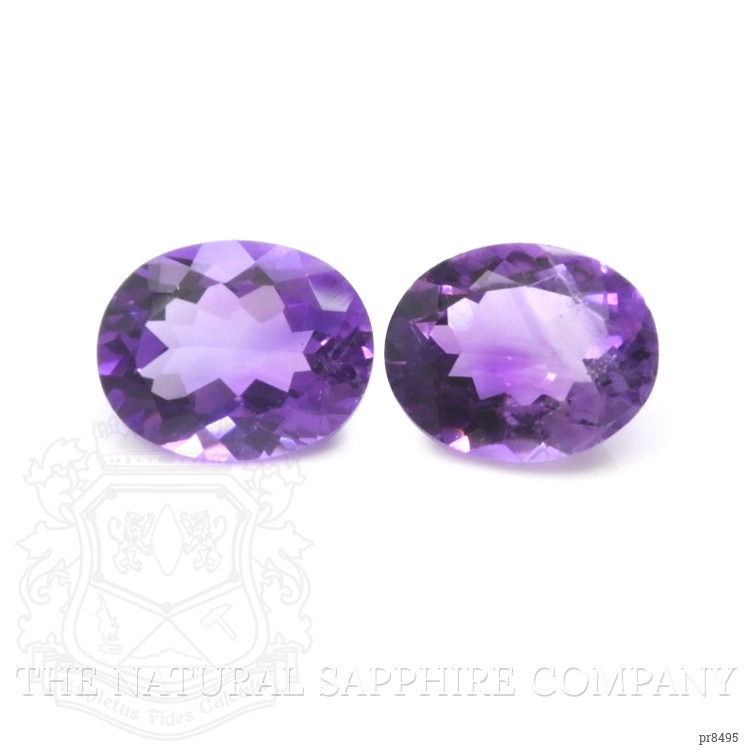 4.14 Ct.Tw. Amethyst Pair from Africa