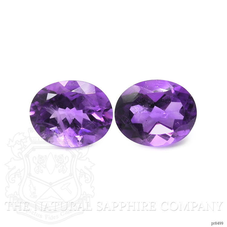 4.76 Ct.Tw. Amethyst Pair from Africa