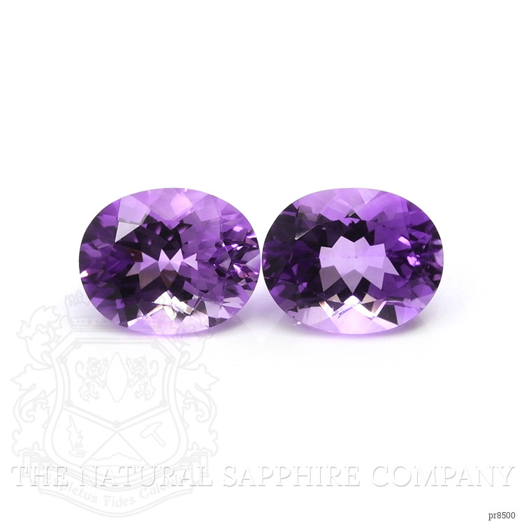 4.85 Ct.Tw. Amethyst Pair from Africa