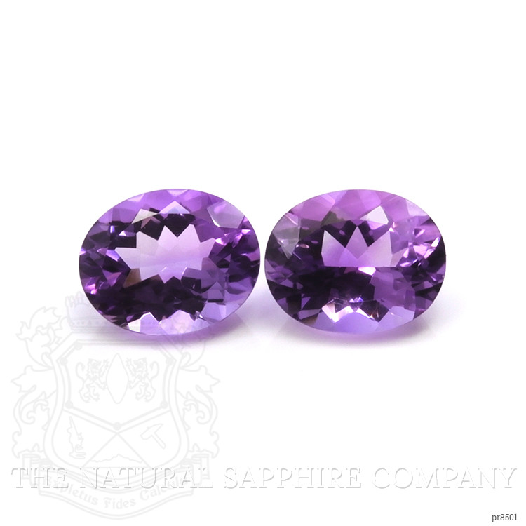 4.58 Ct.Tw. Amethyst Pair from Africa