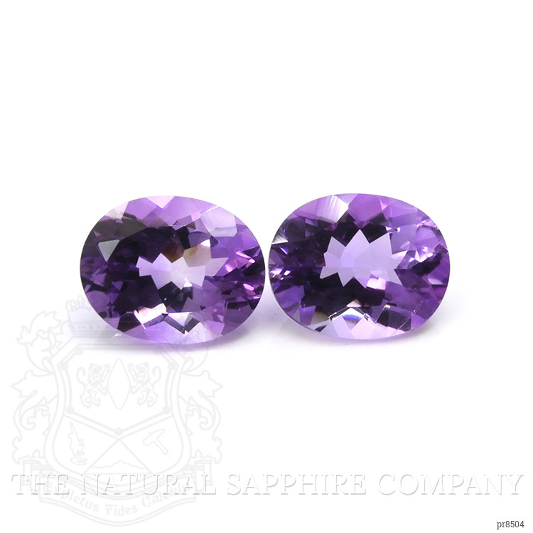 4.47 Ct.Tw. Amethyst Pair from Africa