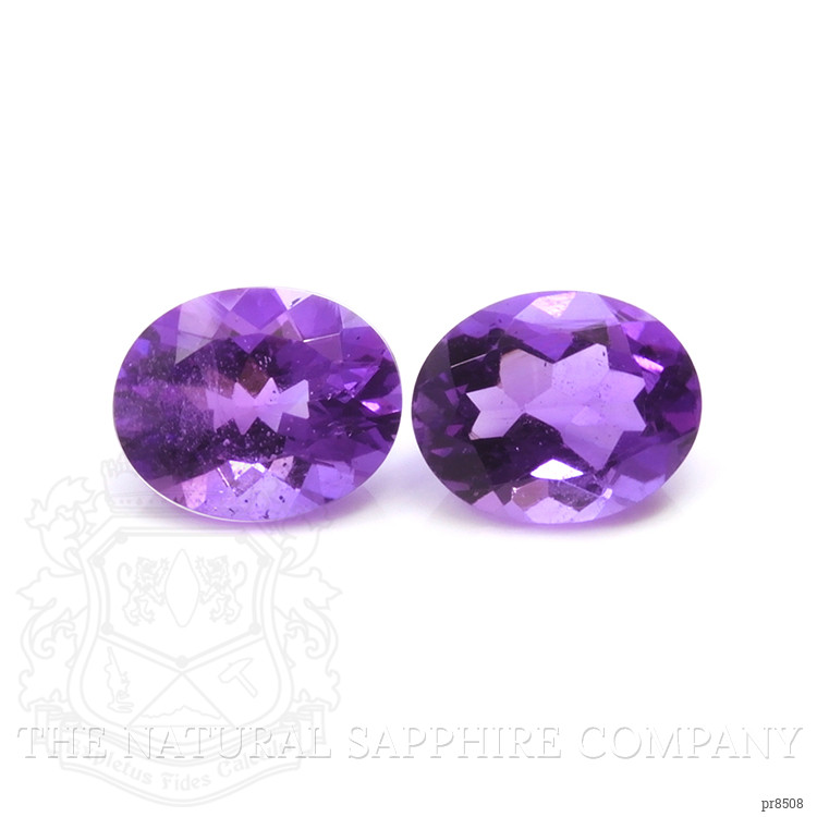 4.74 Ct.Tw. Amethyst Pair from Africa