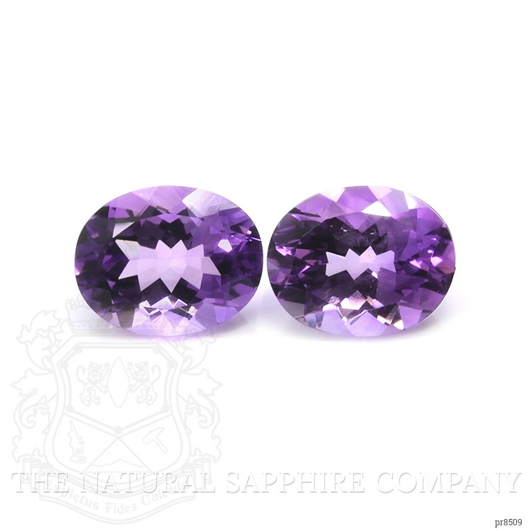 4.74 Ct.Tw. Amethyst Pair from Africa