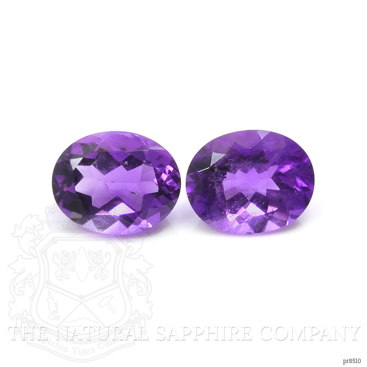 4.71 Ct.Tw. Amethyst Pair from Africa