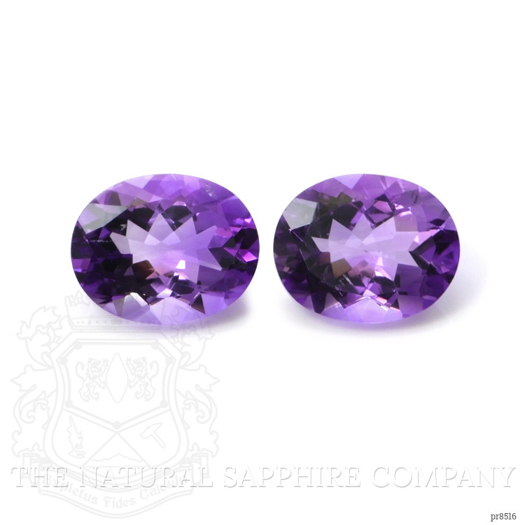 4.19 Ct.Tw. Amethyst Pair from Africa