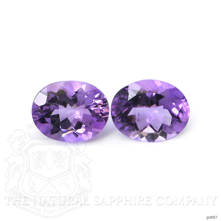 4.50 Ct.Tw. Amethyst Pair from Africa