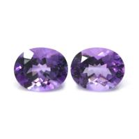 4.87&nbsp;Ct.Tw.Total Carat Weight Amethyst Pair from Africa Video