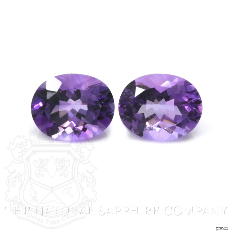 4.87 Ct.Tw. Amethyst Pair from Africa