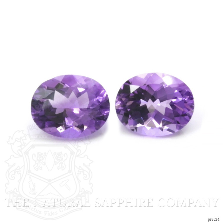 4.54 Ct.Tw. Amethyst Pair from Africa