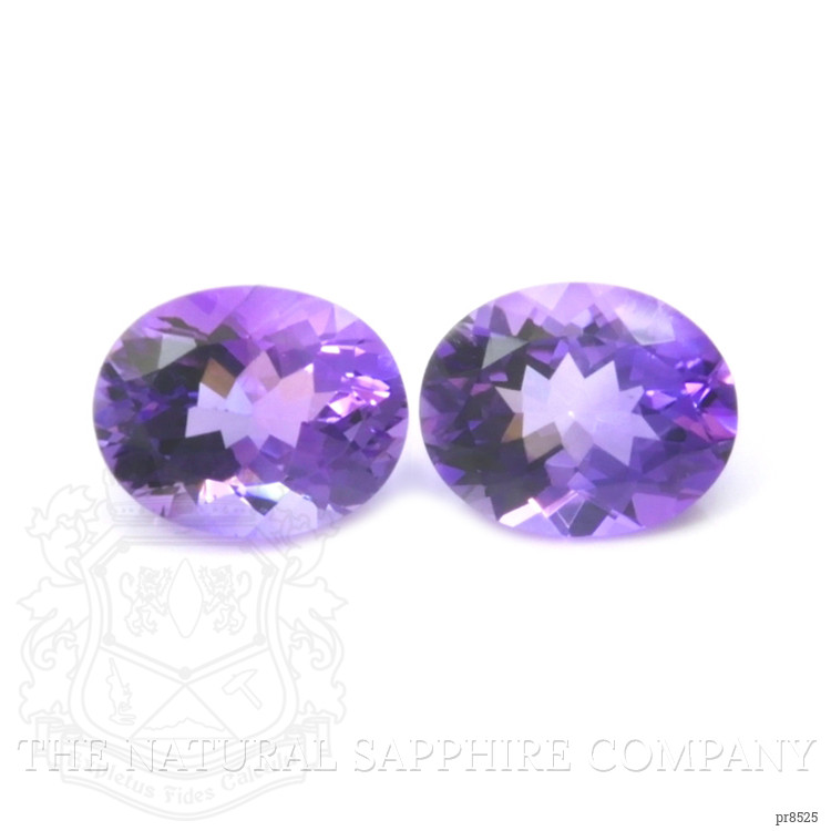 4.54 Ct.Tw. Amethyst Pair from Africa