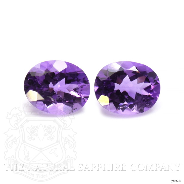 4.43 Ct.Tw. Amethyst Pair from Africa