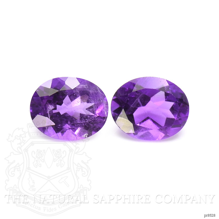 4.51 Ct.Tw. Amethyst Pair from Africa