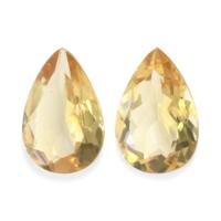 8.63&nbsp;Ct.Tw.Total Carat Weight Citrine Pair from Ceylon (Sri Lanka) Video