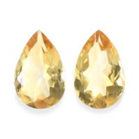 8.52&nbsp;Ct.Tw.Total Carat Weight Citrine Pair from Ceylon (Sri Lanka) Video
