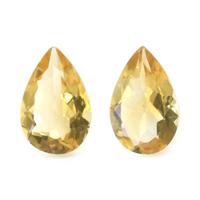 9.02&nbsp;Ct.Tw.Total Carat Weight Citrine Pair from Ceylon (Sri Lanka) Video
