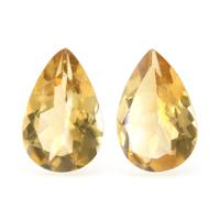 8.32&nbsp;Ct.Tw.Total Carat Weight Citrine Pair from Ceylon (Sri Lanka) Video