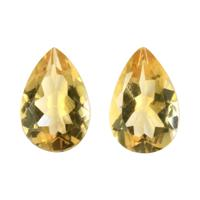 9.46&nbsp;Ct.Tw.Total Carat Weight Citrine Pair from Ceylon (Sri Lanka) Video