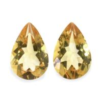 9.47&nbsp;Ct.Tw.Total Carat Weight Citrine Pair from Ceylon (Sri Lanka) Video