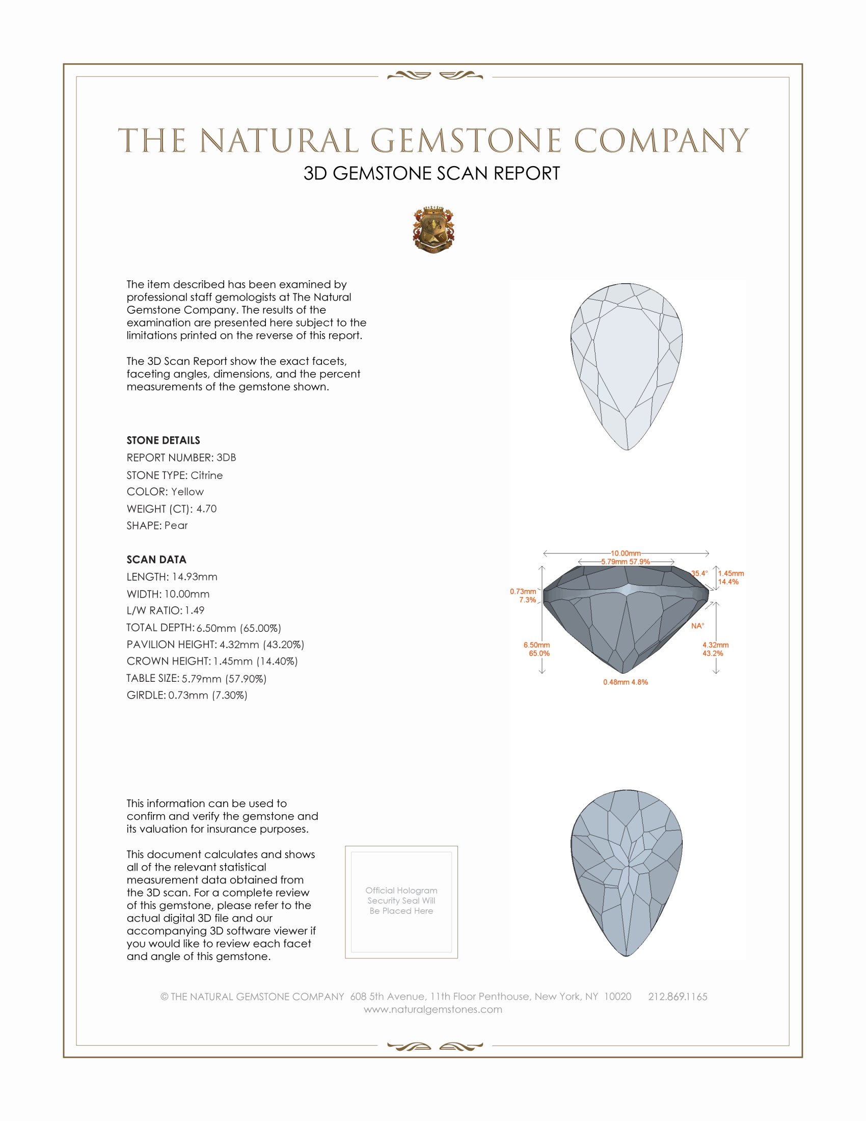 9.47 Ct.Tw. Citrine Pair from Ceylon (Sri Lanka)