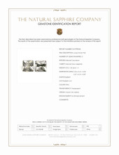 2.13 Ct.Tw.Total Carat Weight Grey Sapphire Pair from Ceylon (Sri Lanka) Scan Report